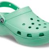 Crocs (WMNS) Classic Platform Clog “Jade Stone” 206750-3UG