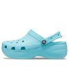 Crocs (WMNS) Classic Platform Clog “Pure Water” 206750-4SS