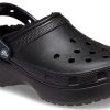 Crocs (WMNS) Classic Platform Lined Clog “Black” 207938-001