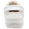 Crocs (WMNS) Classic Platform Lined Clogs “White” 207938-100
