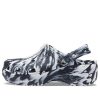 Crocs (WMNS) Classic Platform Marbled Clog “Black White” 207176-066