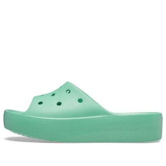 Crocs (WMNS) Classic Platform Sandals “Green” 208180-3UG Crocs (WMNS) Classic Platform Sandals “Green” 208180-3UG