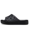 Crocs (WMNS) Classic Platform Slides “Black” 209564-001