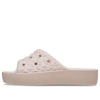 Crocs (WMNS) Classic Platform Slides “Pink” 209564-6UR