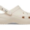 Crocs (WMNS) Classic Platform Tiara Clogs “Beige” 209685-0WW