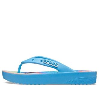 Crocs (WMNS) Classic Platform Tie Dye “Oxygen Multi” 208043-4KT