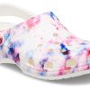 Crocs (WMNS) Classic Tie Dye Graphic Clog “Garnet & Multi” 205453-6TS