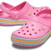 Crocs (WMNS) Crocband Beach Pink Sandals 205889-669