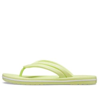Crocs (WMNS) Crocband Flip “Light Green” 206100-3U4