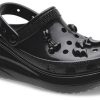 Crocs (WMNS) Crush High Shine Clogs “Black” 209285-001