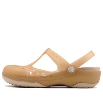 Crocs (WMNS) Gold Color Sandals 204939-277
