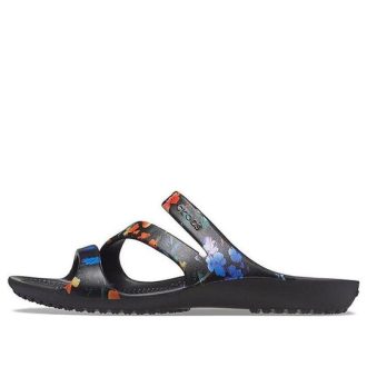 Crocs (WMNS) Kadee Casual Sandals Tie Dye Black 206894-001