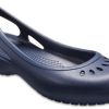 Crocs (WMNS) Kadee Flat Deep Blue Sandals 205077-410