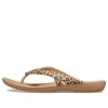 Crocs (WMNS) Kadee ll Leopard Print Flip-Flops Brown 206398-98R