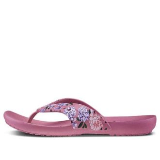 Crocs (WMNS) Kadee Printing Flip-Flops Pink 206190-9A5 Crocs (WMNS) Kadee Printing Flip-Flops Pink 206190-9A5