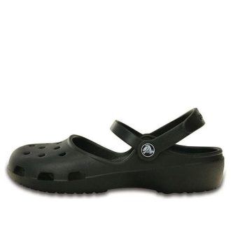 Crocs (WMNS) Karin Clog Beach Sandals Shoe Black 202494-001 Crocs (WMNS) Karin Clog Beach Sandals Shoe Black 202494-001