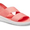 Crocs (WMNS) LiteRide Minimalistic Casual Sports Orange Sandals 206081-6SL