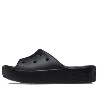 Crocs (WMNS) Platform Slide Crocs “Black” 208180-001