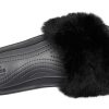 Crocs (WMNS) Sloane Luxe Slide “Black” 205968-060