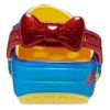 Crocs (WMNS) Snow White Classic Clogs “Blue Yellow Red” 209483-769