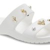 Crocs (WMNS) Soft Sole Cozy Outdoor Flat Heel Sports Slippers White 207387-103