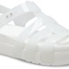 Crocs (WMNS) Splash Glossy Fisherman Sandal “White” 209267-100