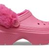 Crocs (WMNS) Stomp Lined Clog “Hyper Pink” 208546-6VZ