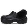 Crocs (WMNS) Stomp Lined Clogs “Black” 208546-001