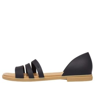 Crocs (WMNS) Tulum Flat Sandals “Black” 206109-00W