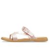 Crocs (WMNS) Tulum Shimmer Toe Post Sandals “Pink Clay” 208666-6TY