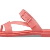 Crocs (WMNS) Tulum Slides “Translucent Orange” 207173-6SL