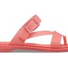 Crocs (WMNS) Tulum Slides “Translucent Orange” 207173-6SL