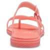 Crocs (WMNS) Tulum Slides “Translucent Orange” 207173-6SL