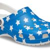 Crocs (WMNS) USA Pattern Printing Lightweight Cozy Sandals Blue Red 205974-94S