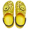 Crocs (WMNS) X Smiley Classic Clog Thick Sole Smiling Face clouds Sandals Yellow Black 207233-90H