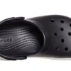 Crocsband Full Force Thick Sole Sandals Black White Unisex 206122-066