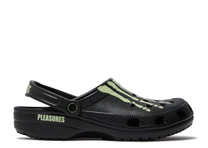 Pleasures x Classic Clog “Skeleton – Glow in the Dark”