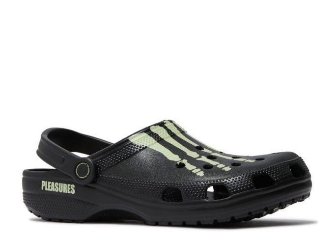 Pleasures x Classic Clog “Skeleton – Glow in the Dark”