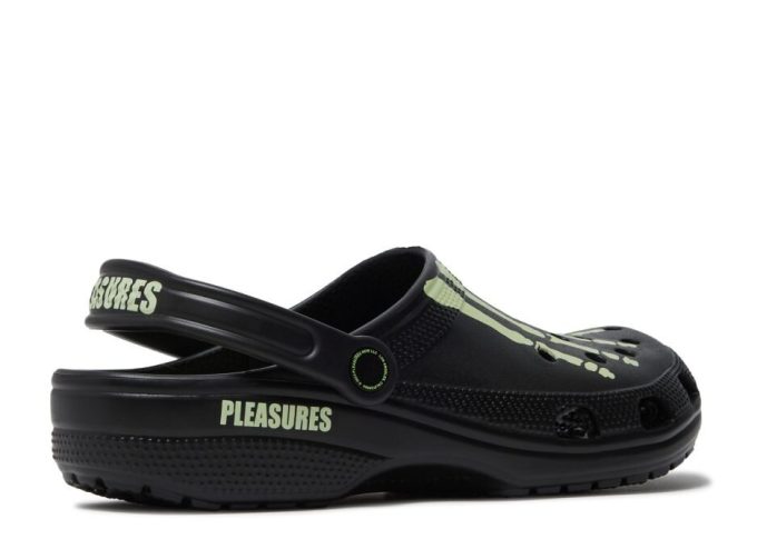 Pleasures x Classic Clog “Skeleton – Glow in the Dark”
