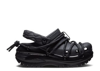 Rauw Alejandro x Mega Crush Clog “Black”