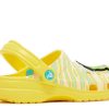 Ron English x Classic Clog Kids “Party Animals – Zebra Lemon”