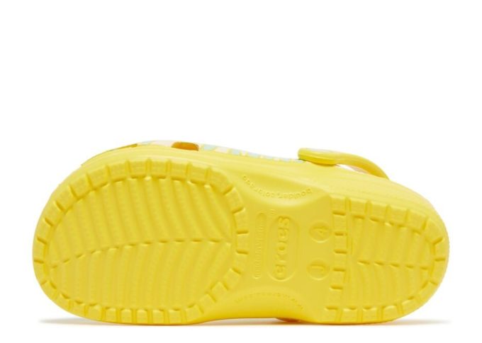 Ron English x Classic Clog Kids “Party Animals – Zebra Lemon”