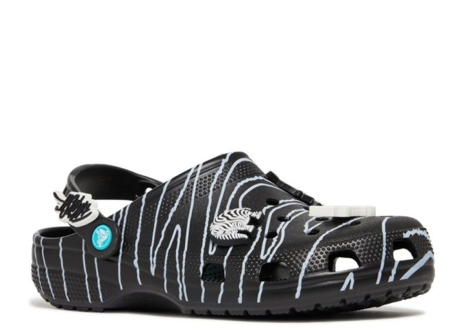 Ron English x Classic Clog “Party Animals – Zebra Black”