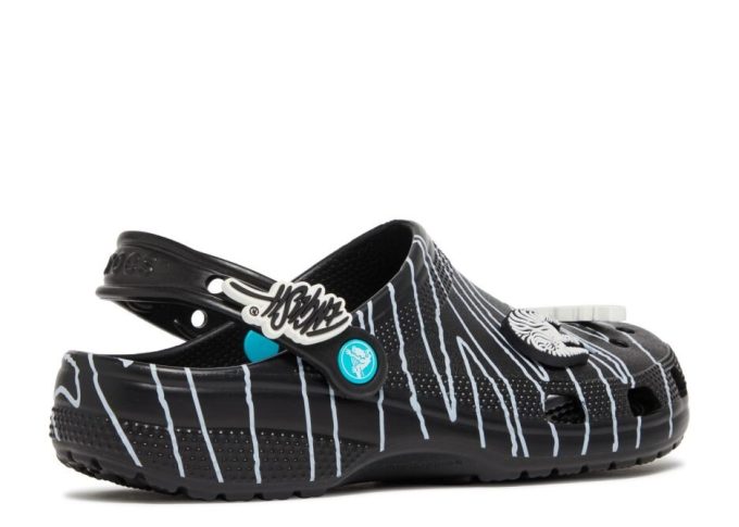 Ron English x Classic Clog “Party Animals – Zebra Black”