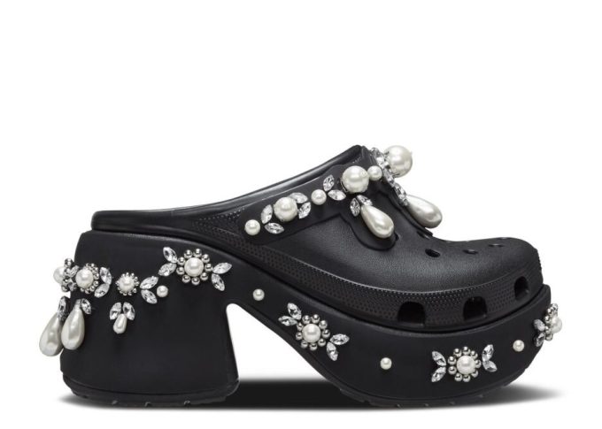 Simone Rocha x Siren Spiked Clog “Black”